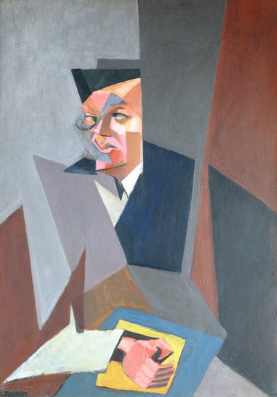 Ritratto di Tristan Tzara da Lajos Tihanyi
